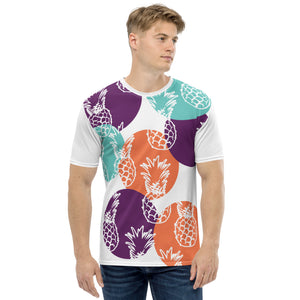 Men's t-shirt purple and orange Pineapples Pineapple Season